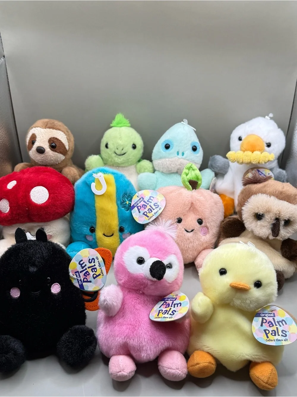 Aurora Palm Pals Lot of 11 Plush Stuffed Animal Collectibles